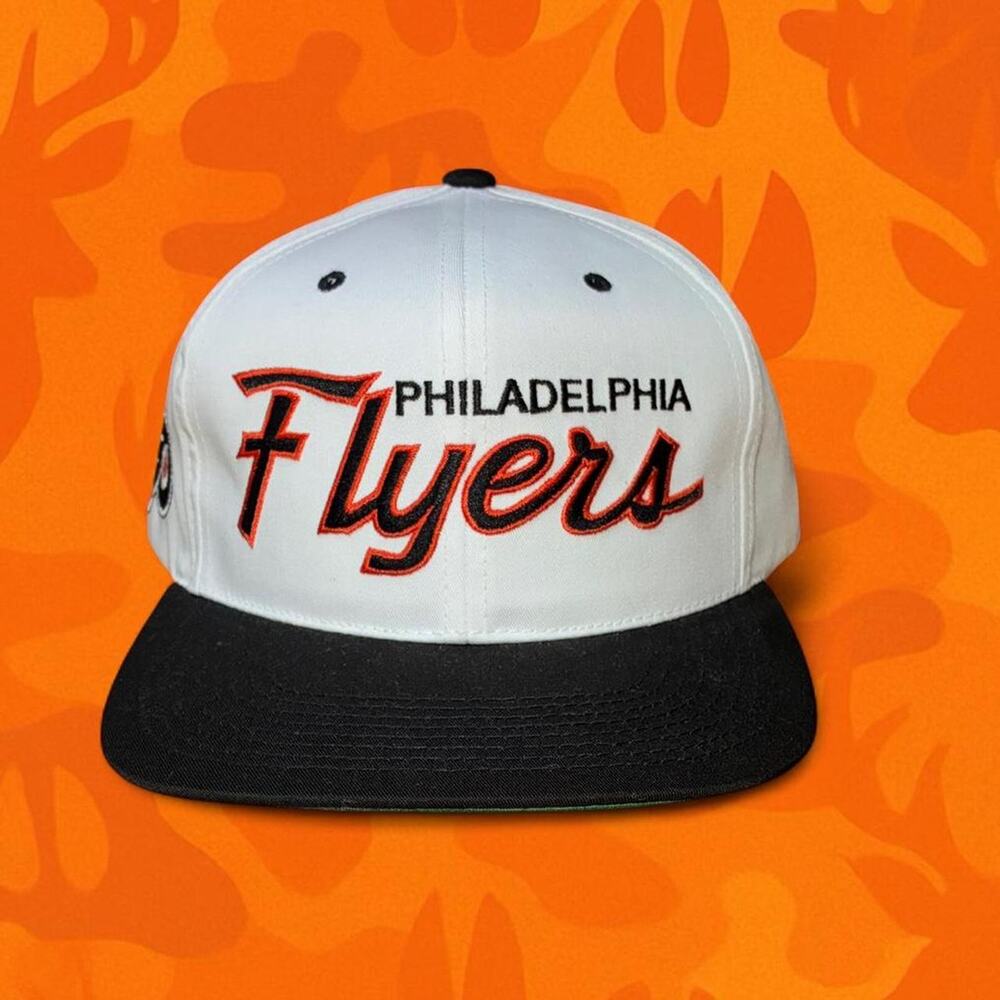 VINTAGE Deadstock Philadelphia Flyers Snapback by Sports Specialties